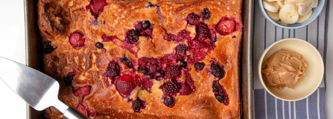 Berry brunch bake