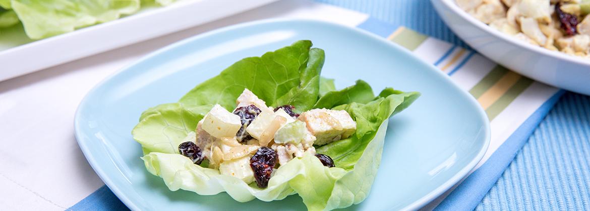 Chicken lettuce wrap